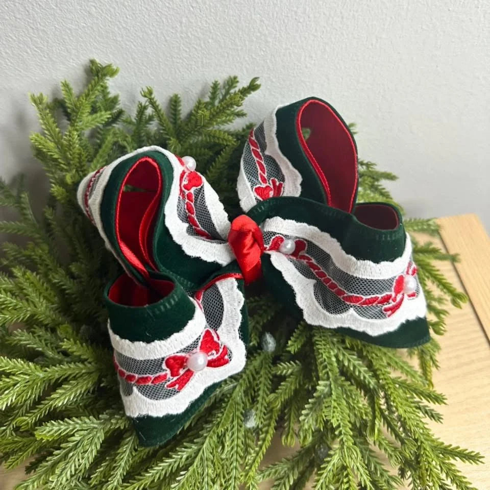 Handmade holiday bows