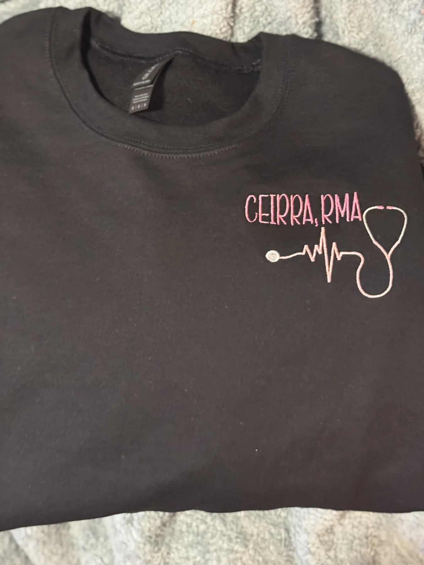 Personalized medical embroidery