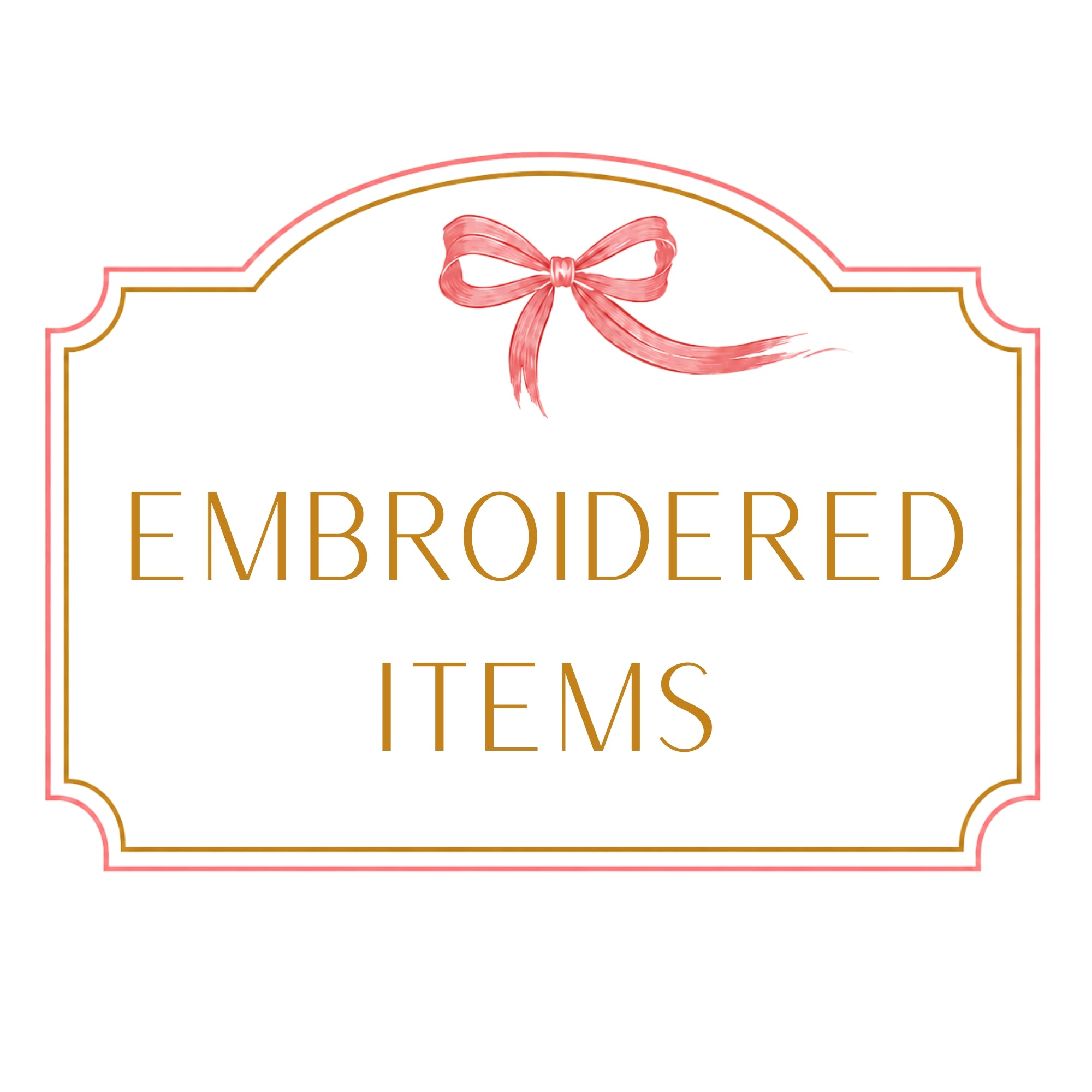 Embroidered Items